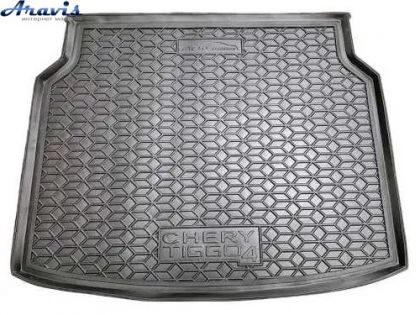 Коврик в багажник Chery Tiggo 4 2018- пластик AVTO-Gumm 211756