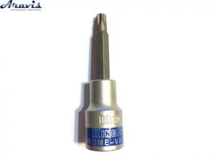 Головка с битой звезда TORX 1/2" 80мм T45 King ROY 31956-T45