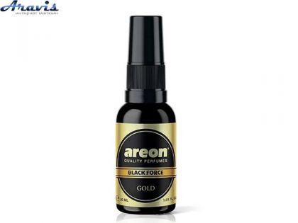 Ароматизатор Areon Perfume Black Force Gold 30 ml PBL01