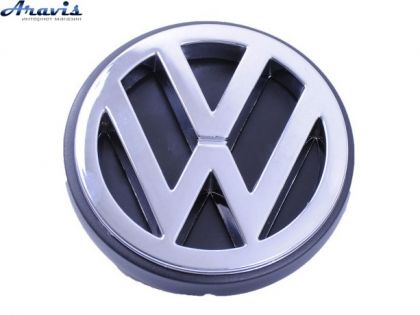 Эмблема Volkswagen T-4 зад пластик 3 пукли (90-2003) D=106 701853601F