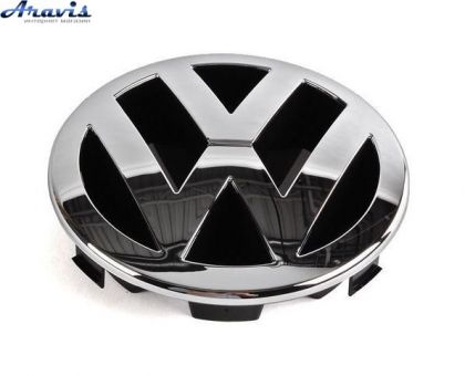 Эмблема Volkswagen 135мм Passat 2001-05 Caddy 2004-10 3B0853601C