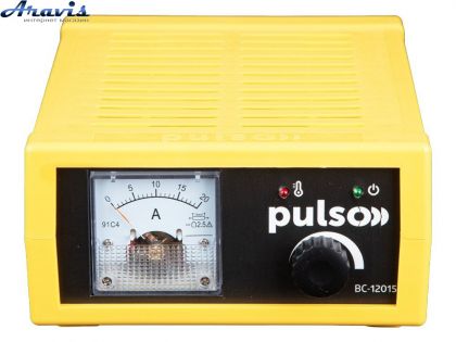 Зарядное устройство для автомобильного аккумулятора PULSO BC-12015 12V/0.4-15A/5-150AHR/Импульсное