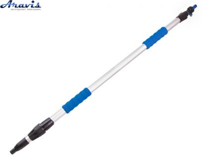 Ручка телескопическая к щетке для мойки автомобиля SC1752 длина 98-170см диаметр 22-25мм