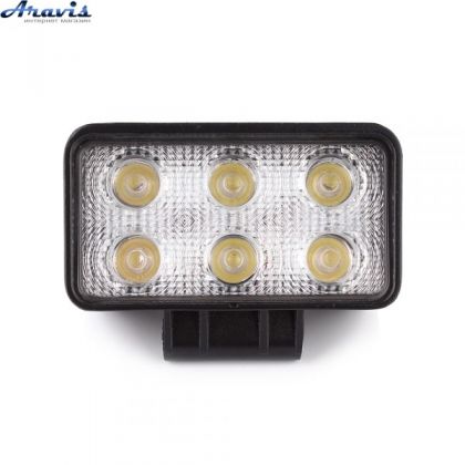 Додаткові світлодіодні фари LED Белавто BOL0103 18W прямокутні дальній