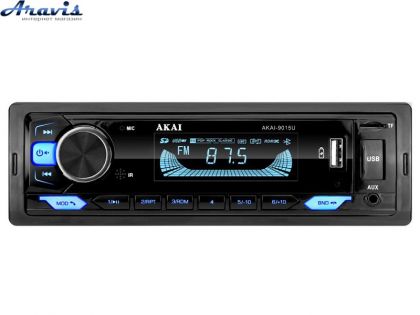 Автомагнітола MP3/SD/USB/FM бездисковий програвач AKAI 9015U