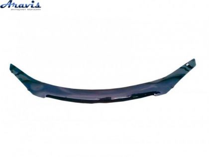Дефлектор капота мухобойка Hyundai Elantra 11-15 короткая VIP