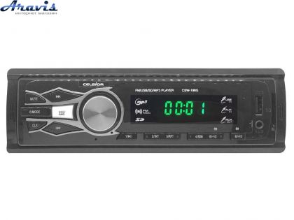 Автомагнітола MP3/SD/USB/FM бездисковий програвач Celsior CSW-198G