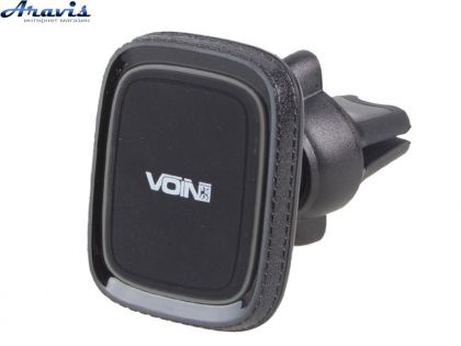 Держатель для телефона Voin UHV-5003BK/GY магнитный на дефлектор