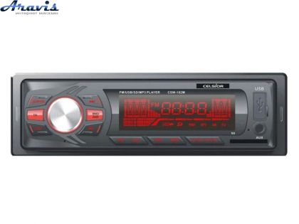 Автомагнитола MP3/SD/USB/FM бездисковый проигрыватель Celsior CSW-102M