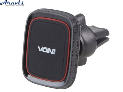 Тримач для телефону Voin UHV-5003BK/RD магнітний на дефлект