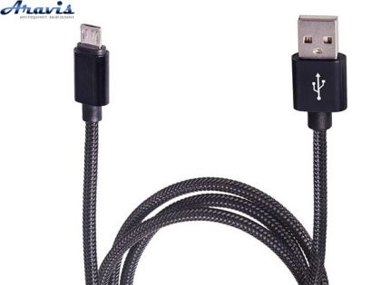 Кабель USB-Micro USB Black 400 Bk