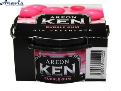 Ароматизатор Areon Ken Buble Gum AK07