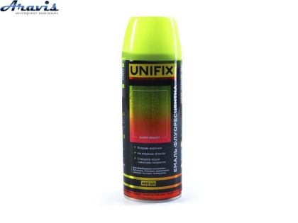 Краска флуоресцентная желтая Unifix №951061 400мл