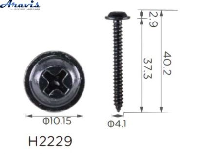 Саморез H2229 универсальный 100шт