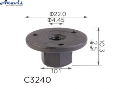 Гайки C3240 BMW Mercedes Volkswagen Audi Seat Skoda Ford 07-14-7-169-847,07147169847,20037 100шт