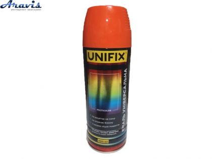 Краска оранжевая Unifix RAL2004 951017 400мл