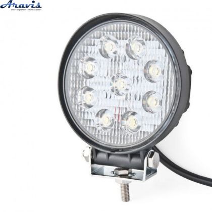 Додаткові світлодіодні фари LED Белавто BOL0903 27W круглі ближній