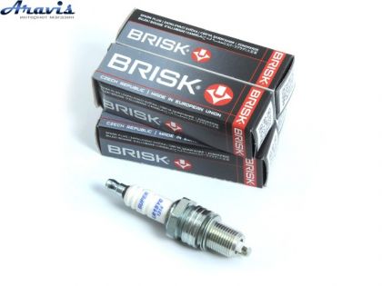 Свечи зажигания Brisk L15Y.4К Classic Зазор-0.8мм ключ-21 ВАЗ 2101-07 Таврия Смысл 1312 Долгая
