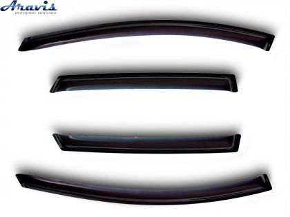 Дефлекторы окон ветровики Hyundai ix35 2010- SIM