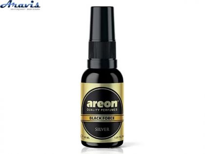 Ароматизатор Areon Perfume Black Force Silver 30 ml PBL02