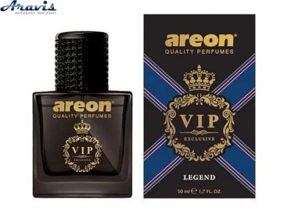 Освежитель воздуха Areon Car Perfume VIP 50ml Legend Black Design VIPB03