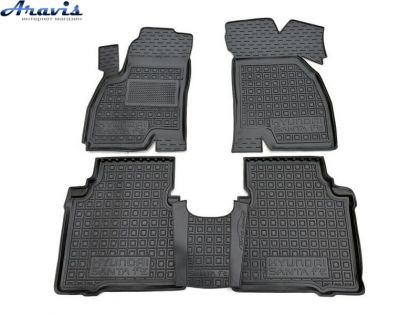 Килимки автомобільні Hyundai Santa Fe 2001-2006 Avto-Gumm 12020