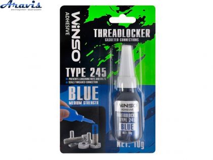 Фиксатор резьбовых соединений Blue 10ml Winso 300 800