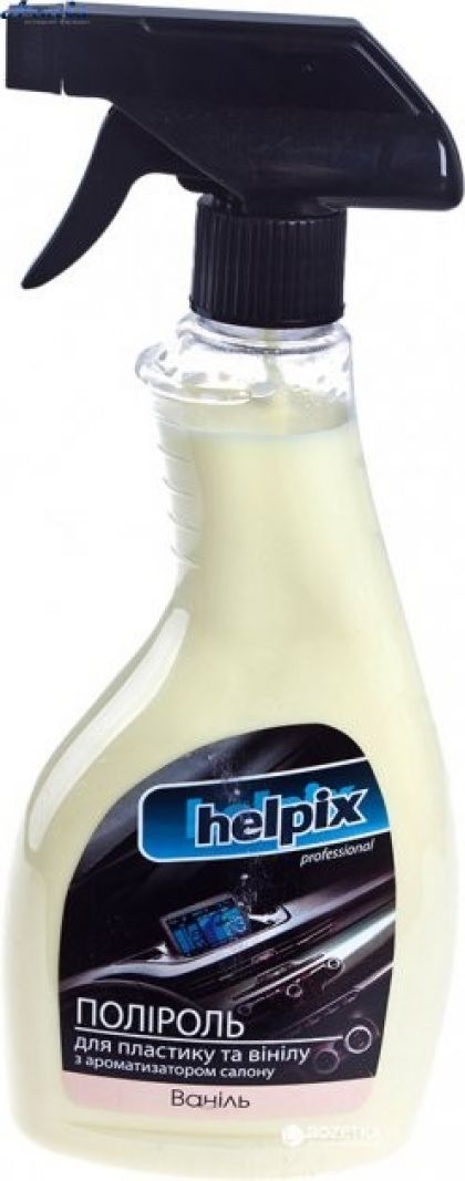 Полироль для пластика и винила Helpix 1404 500мл (ваниль)