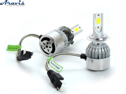 Автомобильные светодиодные LED лампы H7 C6L/36W/5000K/IP65/9-32v