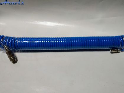 Шланг спиральный для пневмоинструмента 5ммx8ммx15м King STD KS-0688-15