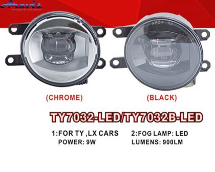 Протитуманні фари LED Toyota Cars TY-7032L LED-12V9W900Lm з проводкою