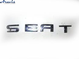 Емблема Seat Toledo Ibiza Cordoba пластик скотч 82х73мм