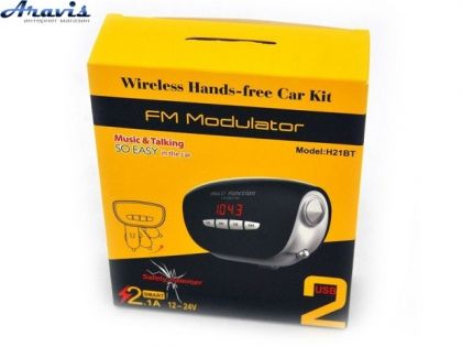 FM модулятор с Bluetooth HZ21 + зарядка