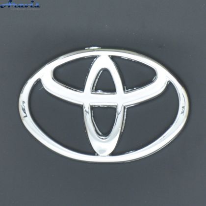 Эмблема Toyota 80х53мм пластик скотч