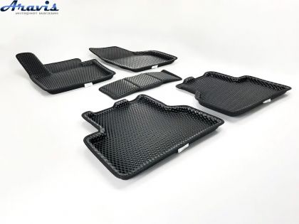 Коврики автомобильные Audi Q3 2010-2018 черные 3D-EVA 5шт Seintex