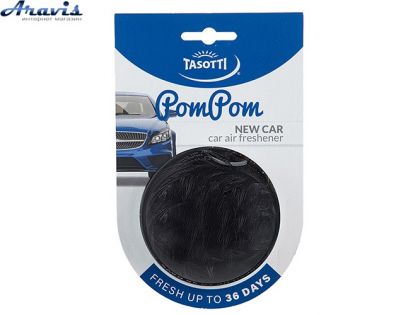 Ароматизатор мешочек Tasotti/серия Pom Pom New Car 102808