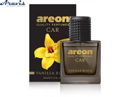 Ароматизатор Areon Car Perfume 50ml Glass Vanilla Black MCP08