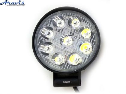 Дополнительные светодиодные фары LED 14 27W 30MM MINI ближний свет 1шт. Доза 2шт