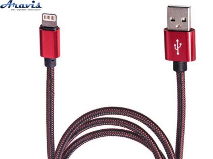 Кабель USB-Apple Red 100 Rd червоний