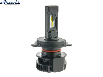 Автомобільні світлодіодні LED лампи H4 Cyclone 5000K type 15 v2 комплект для авто