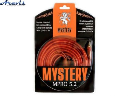 Межблочный RCA кабель Mystery MPRО 5.2