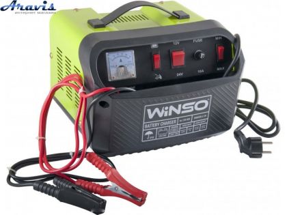 Пуско зарядное устройство для автомобильного аккумулятора Winso 139600 45А старт 130А 12-24В 950Вт