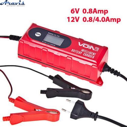Зарядное устройство для автомобильного аккумулятора Voin VL-144 6-12В