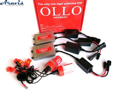 Комплект ксенона Ollo HB4 (9006) 4300K Germany 12v CAN с обманкой