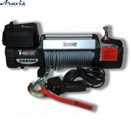 Лебедка автомобильная электрическая T-Max X Power Series HEW-8500 Waterproof электролебедка