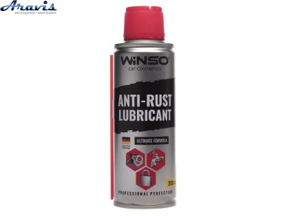 Мастило багатоцільове спрей 200ml-ANTI-RUST LUBRICANT Winso 820 210