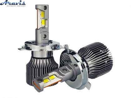 Автомобільні світлодіодні лампи DriveX AL-11 H4/H19 5.5K 50W CAN