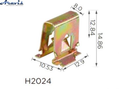 Скоба H2024 BMW 51437194187,51431928893,54210390587,54218195800 100шт