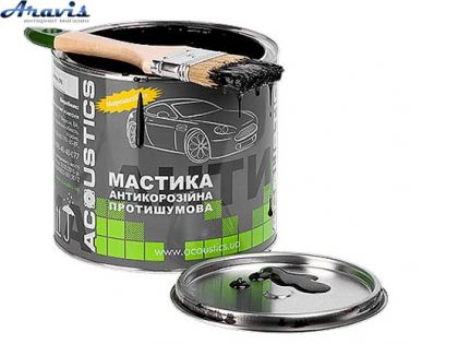 Мастика битумно-каучуковая Acоustics 42004 0,8 кг