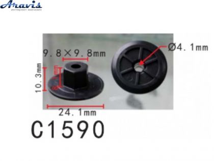 Гайки C1590 BMW Mercedes Seat Volkswagen 51711958025,A2019900050 100шт